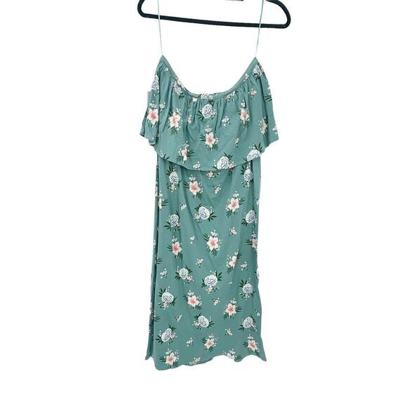 O’Neill Women's Teal Kole Midi Dress Size L NWT - Picture 6 of 12